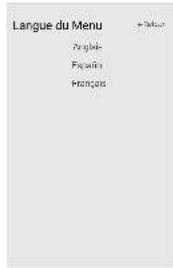 VIZIO E70F3 - Modificaton de la langue du Menu de la TV - 1
