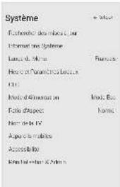 VIZIO E70F3 - MODIFICATION DES PARAMÉTRES DE LA TV - 1