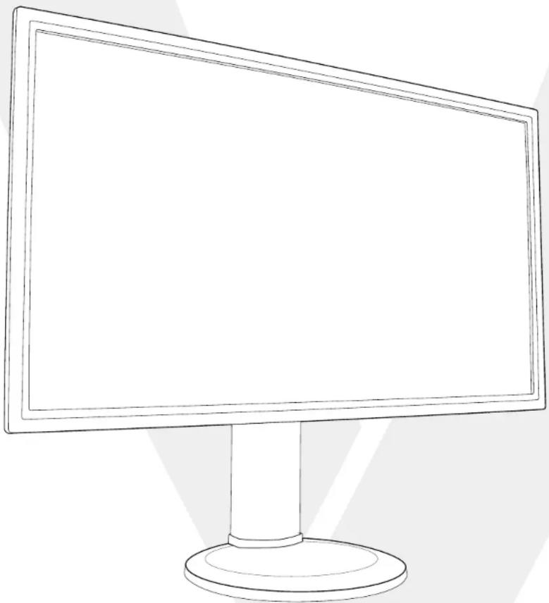 V7 L27HAS2K - Moniteur LED grand écran QHD 27 pouces (68,58 cm) - 1