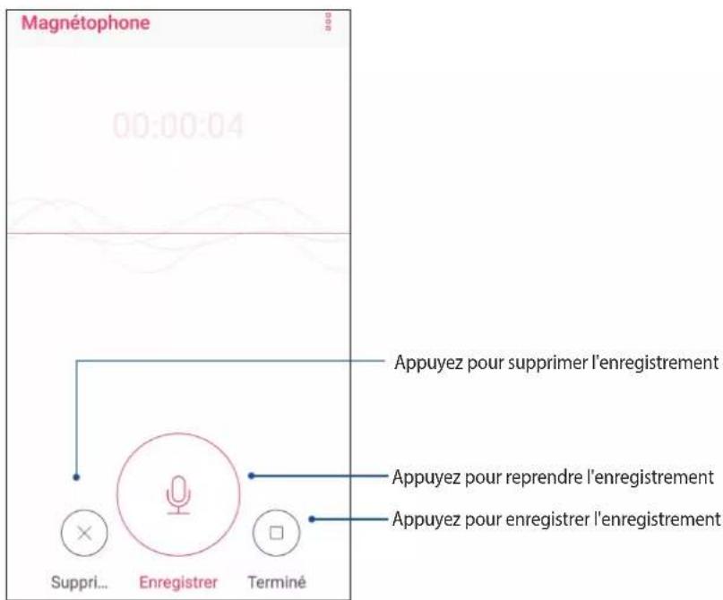 ASUS ZenFone Max Pro M2 - Suspendre un enregistrement - 1