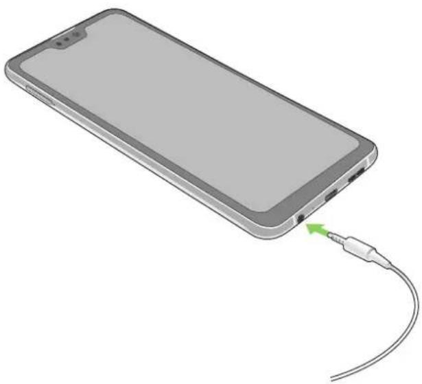 ASUS ZenFone Max Pro M2 - Connector la prise audio - 1