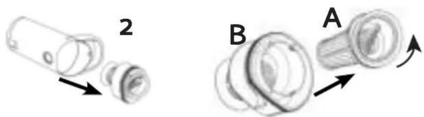 DOMO DO221SV - REINIGUNG DES STAUBBEHÄLTERS - 1