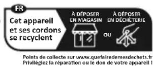 OLYMPIA A 350 Combo - Instructions pour l'élimination - 6