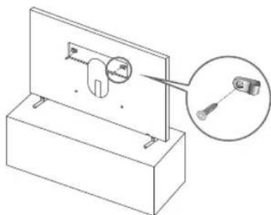 SAMSUNG The Frame UE65LS03NAUXXU - Preventing the TV from falling - 1