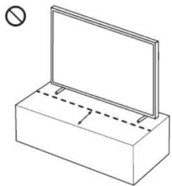 SAMSUNG The Frame UE65LS03NAUXXU - Precauzioni durante l'installazione del piedistallo al teilevisore - 2