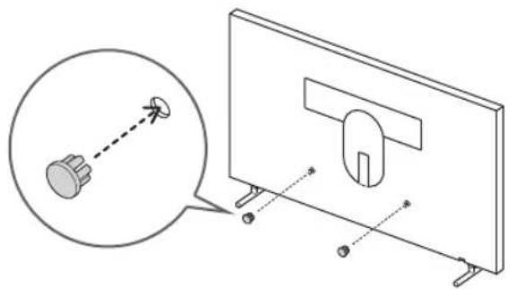 SAMSUNG The Frame UE65LS03NAUXXU - Uso del coperchio - 1