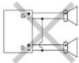 PANASONIC CQRG153U - Branchement des haut-parleurs - 3