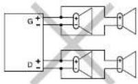 PANASONIC CQRG153U - Branchement des haut-parleurs - 4