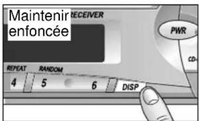 PANASONIC CQRG131U - Fonctionnement de l'horloge - 7