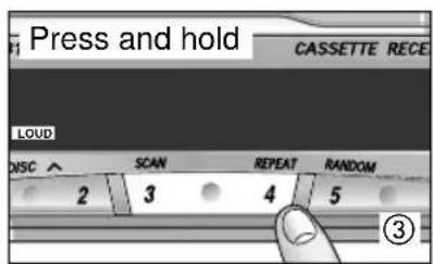 PANASONIC CQRG131U - Preset Station Setting - 5