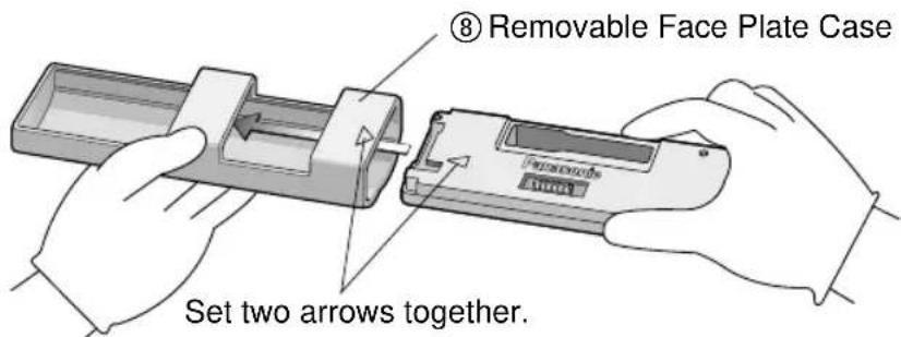 PANASONIC CQRG131U - To Remove the Removable Face Plate - 3
