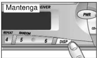 PANASONIC CQRG131U - Operación baja del reloj - 7