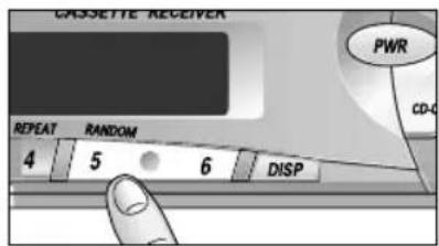 PANASONIC CQRG131U - Selecting a Track - 3
