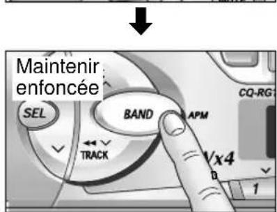 PANASONIC CQRG131U - Mise en mémoire des stations - 3