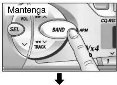 PANASONIC CQRG131U - Presintonía de estaciones - 2