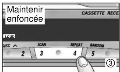 PANASONIC CQRG131U - Mise en mémoire des stations - 5
