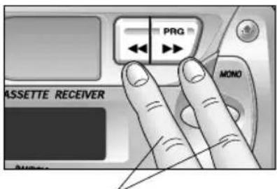 PANASONIC CQRG131U - Rewind and Fast Forward - 1
