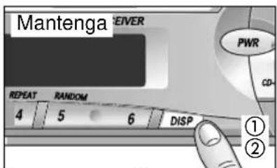 PANASONIC CQRG131U - Operación baja del reloj - 2