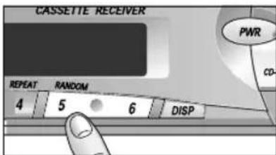PANASONIC CQRG131U - Cómo Elegir una Pista - 3