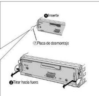 PANASONIC CQR253U - Para extraer el aparato - 6