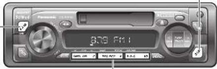 PANASONIC CQR253U - Réglage de station méorisée - 2