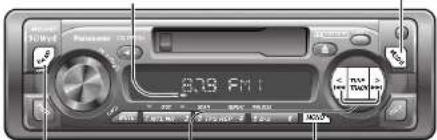 PANASONIC CQR253U - ① Radio mode - 2