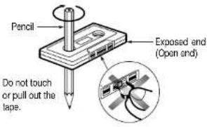 PANASONIC CQR253U - Tape Slack: - 1