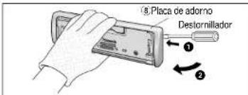 PANASONIC CQR253U - Para extraer el aparato - 3
