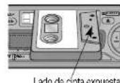 PANASONIC CQR253U - como Cargar un Cassette - 2