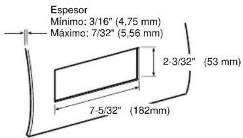 PANASONIC CQR221U - Especificaiones del tablero de instrumentos - 1