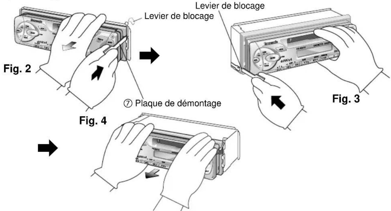 PANASONIC CQR221U - Pour-retirer l'appareil - 2