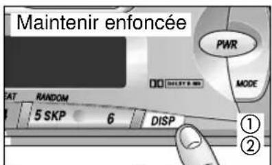 PANASONIC CQR221U - Fonctionnement de l'horloge - 2