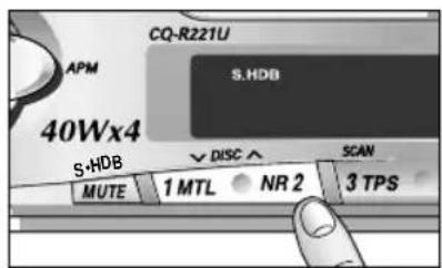 PANASONIC CQR221U - Reducción de ruido Dolby - 1