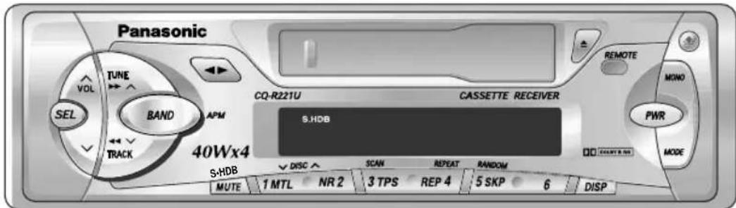 PANASONIC CQR221U - CD Changer Basics - 1