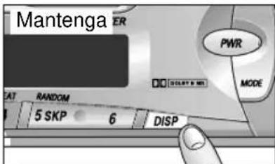 PANASONIC CQR221U - Operación baja del reloj - 5