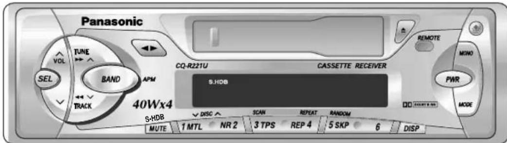 PANASONIC CQR221U - Nota: - 1