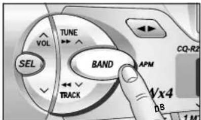 PANASONIC CQR221U - Change to the tuner mode - 2
