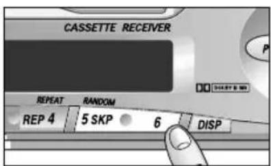 PANASONIC CQR221U - Fonctionnement du lecteur de cassettes (suite) - 1
