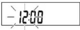 PANASONIC CQR221U - Initial Time Setting - 2
