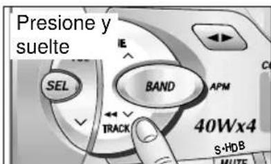 PANASONIC CQR221U - Cómo Elegir una Pista - 1