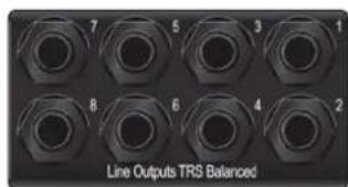 PRESONUS Studio 1810c - Entrées micro/ligne (STUDIO1824c uniquement). - 2