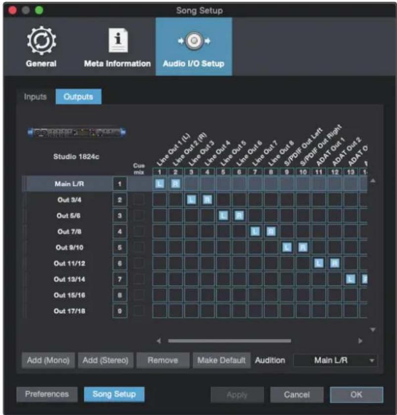 PRESONUS Studio 1810c - Configuration de vos entrées/sorties - 3