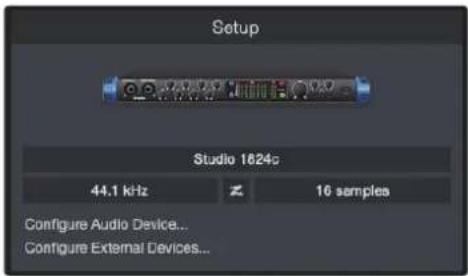 PRESONUS Studio 1810c - Configuration d'un clavier de commande MIDI externe depuis la page d'accueil - 1