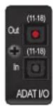 PRESONUS Studio 1810c - Entrées micro/ligne (STUDIO1824c uniquement). - 5