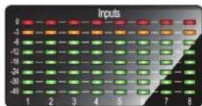PRESONUS Studio 1824c - Connexions et commandes de la face avant - 7