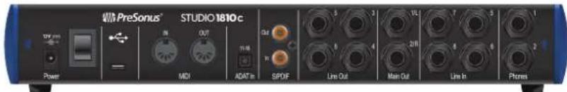 PRESONUS Studio 1824c - STUDIO1824c et STUDIO1810c - 4