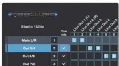 PRESONUS Studio 1824c - Mixage de return avec Z-Mix - 1
