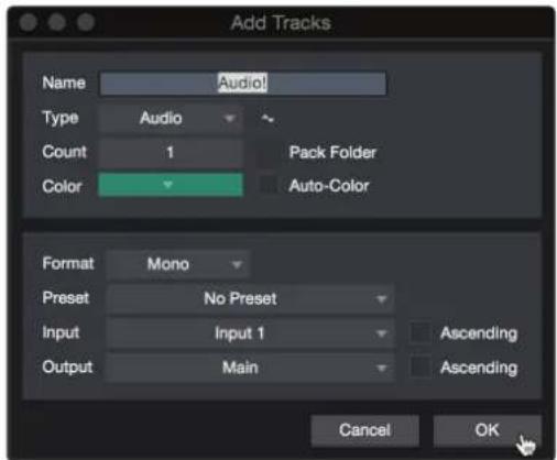 PRESONUS Studio 68c - Enregistrement d'une piste audio - 1