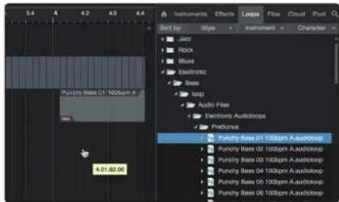 PRESONUS Studio 68c - Glisser-déposer de fichiers audio et MIDI - 1