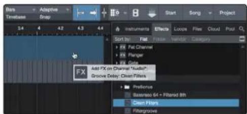 PRESONUS Studio 68c - Glisser-déposer d'effets - 1